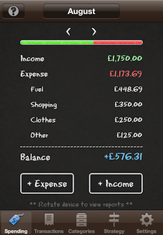 app for spending tracker